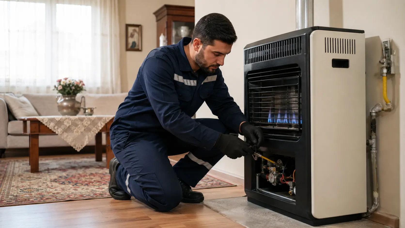 Bayrampaşa doğalgaz sobası servisi